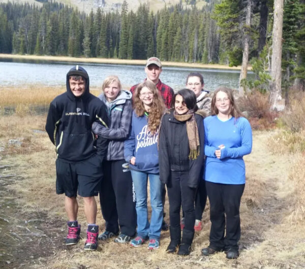 Photo of young mini grant participants.